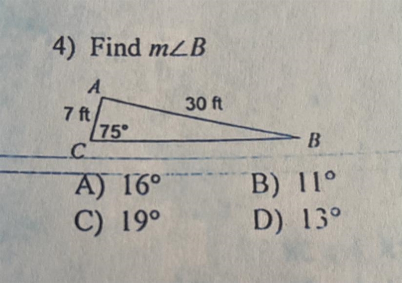 Fine angle B. Please help!-example-1