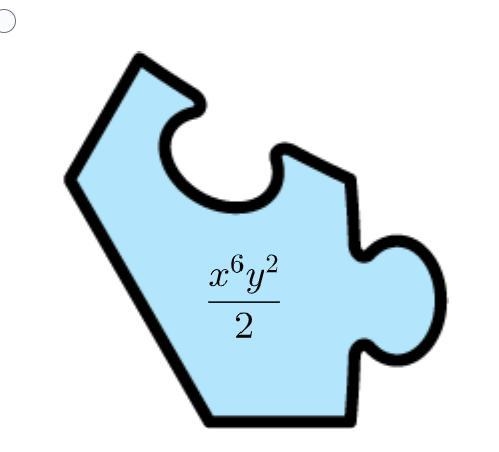 Complete the puzzle by clicking on the puzzle piece that contains equivalent expression-example-2