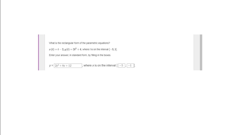 I would like somebody to verify my solution for this particular problem!-example-1