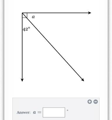 Help please:) “find the measure of the missing angle)-example-1