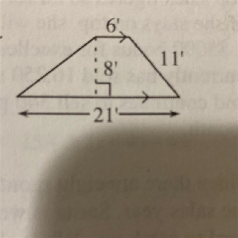 Calculate the exact areas of the shapes below-example-1