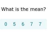 Please help I can't find the mean-example-1