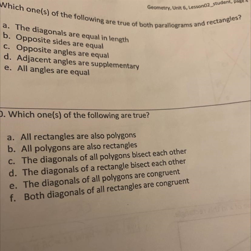 GEOMETRY Help me my teacher doesn’t do their job right-example-1