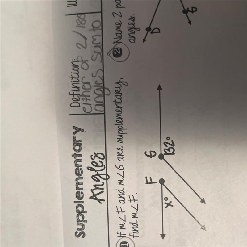 3 Find the measure of two supplementary andra hand ch fr Find the can somebody answer-example-1