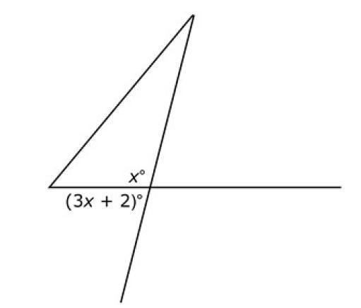 This shows a diagram. What is the value of x?-example-1