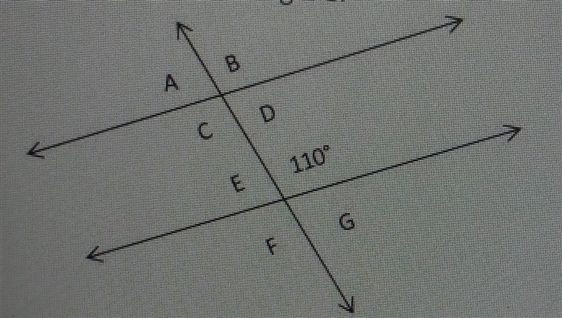 Give the measure of angle C. 20° 180° 70° 110°​-example-1