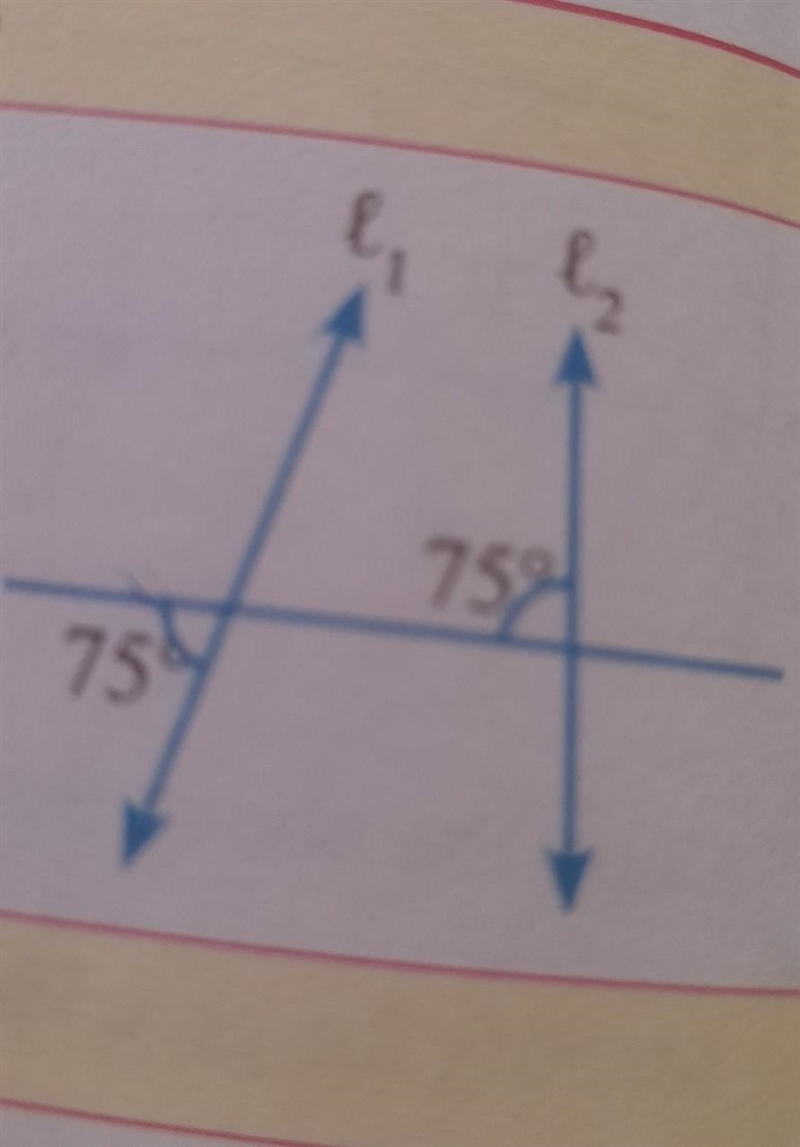 In the given figure decide when line 1 and line 2 are parrelel or not​-example-1