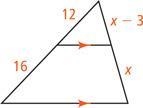 Algebra Find the value of x.-example-1