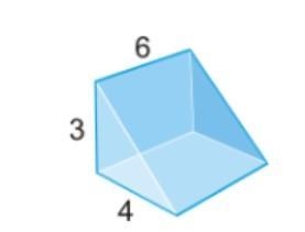 Use the right triangular prism to find the total surface area of the prism. Leave-example-1