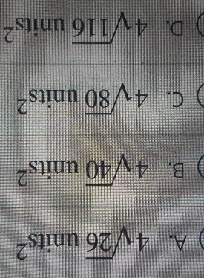 The coordinate plane shows rectangle PQRS . The length of side QR is 4 units. What-example-1