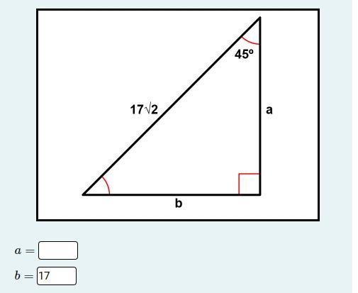 Instructions: Find the missing side lengths. Leave your answers as radicals in the-example-1