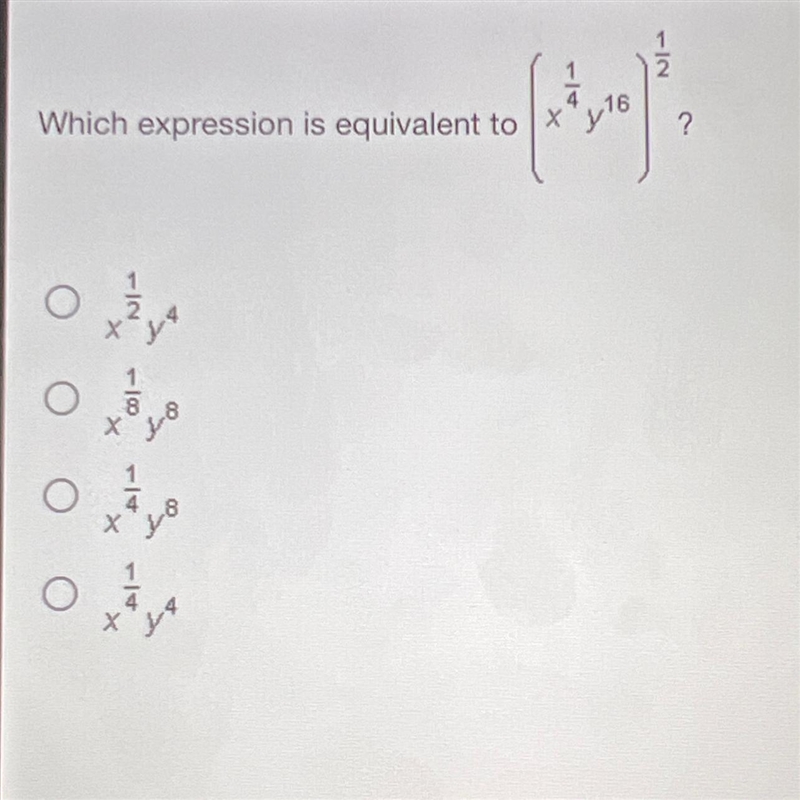 Which expression is equivalent to…-example-1