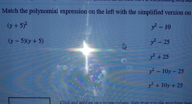 Match the phenomenal expression on the left with the simplified version on the right-example-1