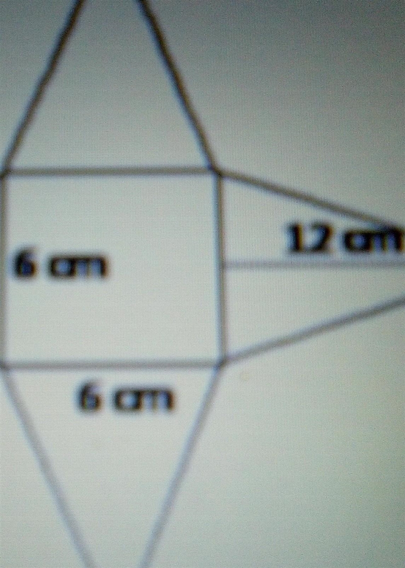 Please help :DQuestion:Find the total surface area of the square pyramid.A.144 CM-example-1