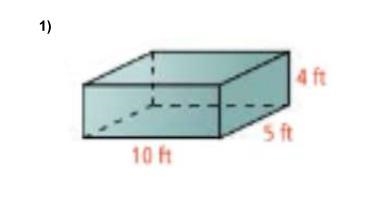 Find the surface area and lateral area of the following three prisms. Be sure to show-example-1