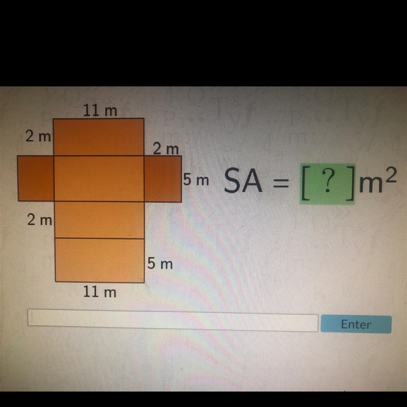 Find the surface area of the figure.-example-1