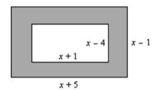 Find the area of the shaded region need this ASAP!-example-1