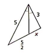 Find the value of x. Enter your answer as a fraction. 50 points asap!-example-1