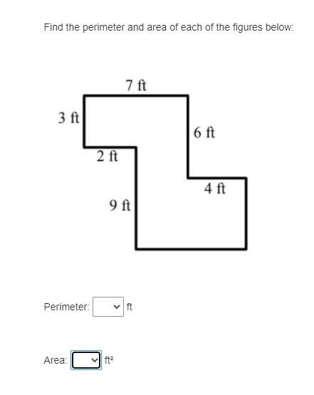 Does anyone know the perimeter and the area of them?-example-1