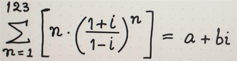 When a,b are real number and i^2 = -1 then what is value of |a-b| ? help me please-example-1