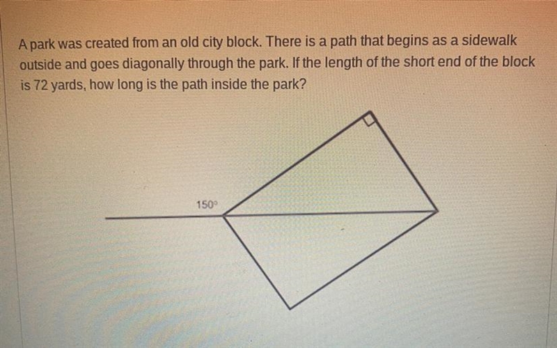 A park was created from an old city block. There is a path that begins as a sidewalk-example-1