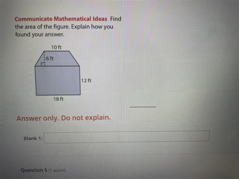 Find the area of the figure.-example-1