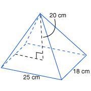 Find the volume of the pyramid. Round your answer to the nearest tenth if needed. Do-example-1