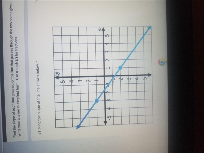 How would I get the slope-example-1