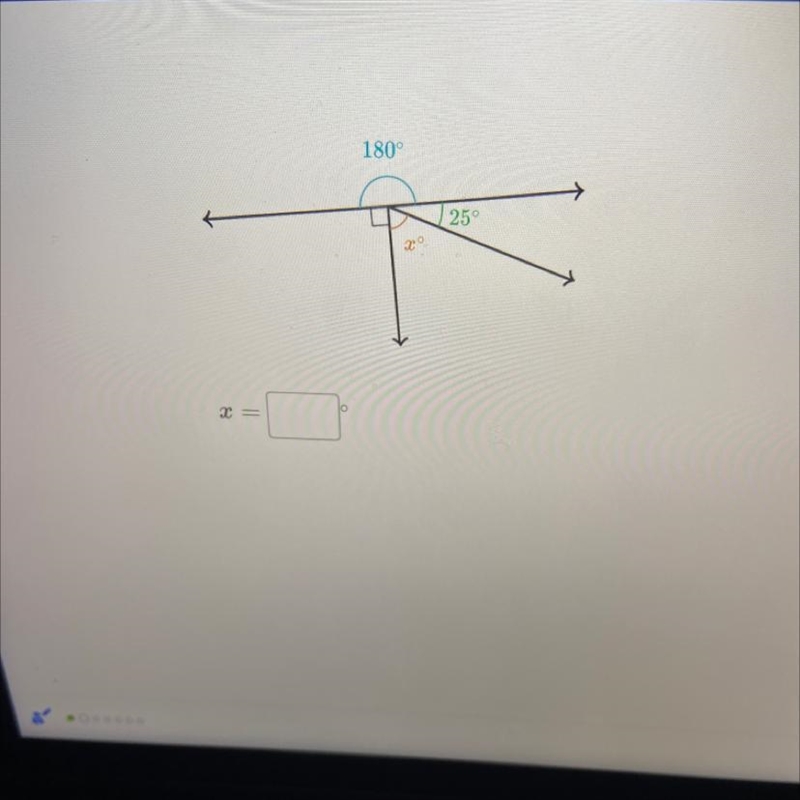 180° 25° X x= 100 POINTS PLS HELP-example-1