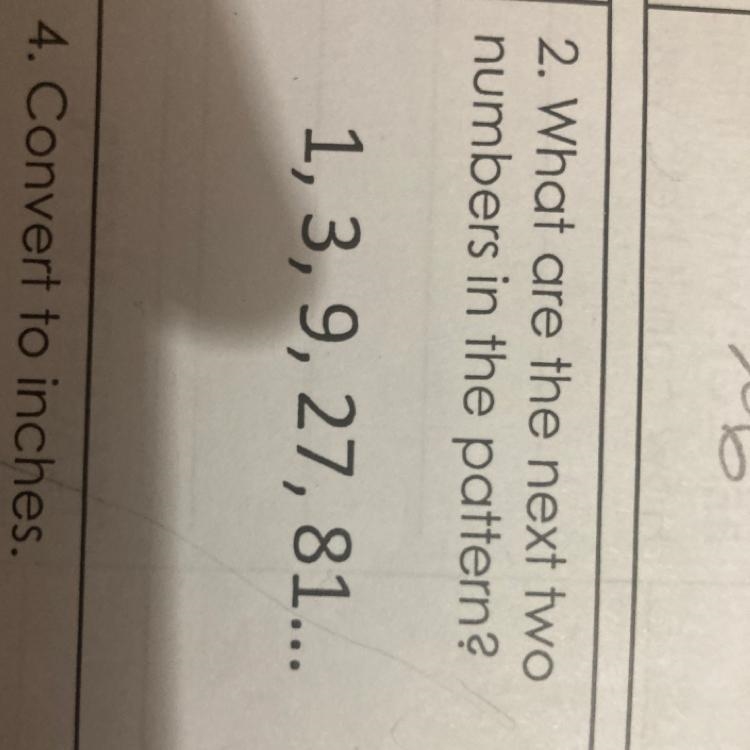 What a are the next two numbers in the pattern-example-1