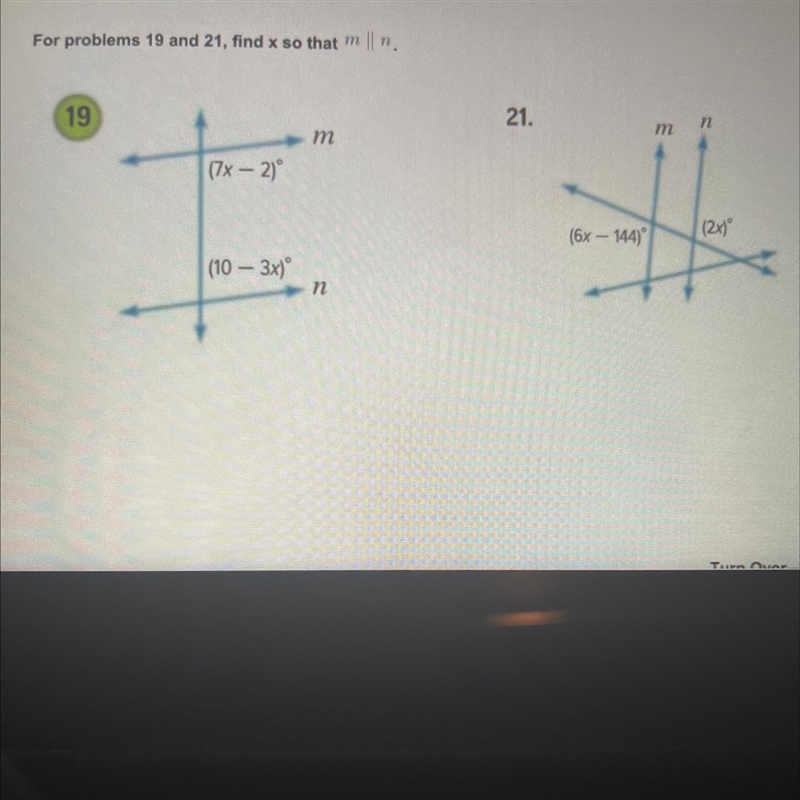 I need help finding x-example-1