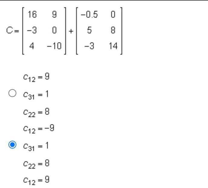 What areC12, C31, and C22 of matrix C?-example-1