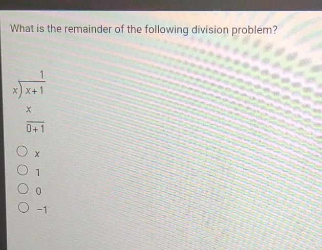 What is the remainder of the following division problem?​-example-1