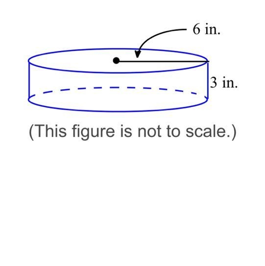 Find the volume of the cylinder. Find the volume of a cylinder with the same radius-example-1