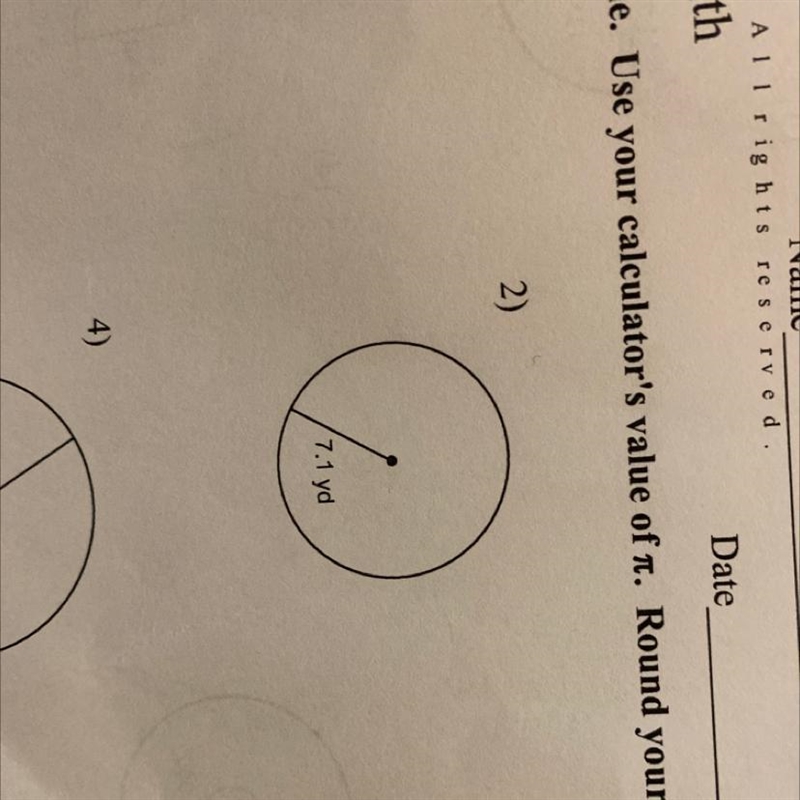 Find the circumference of each circle round answer to the nearest tenth-example-1