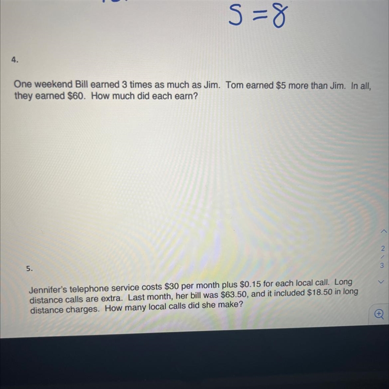 Help me with number four please-example-1