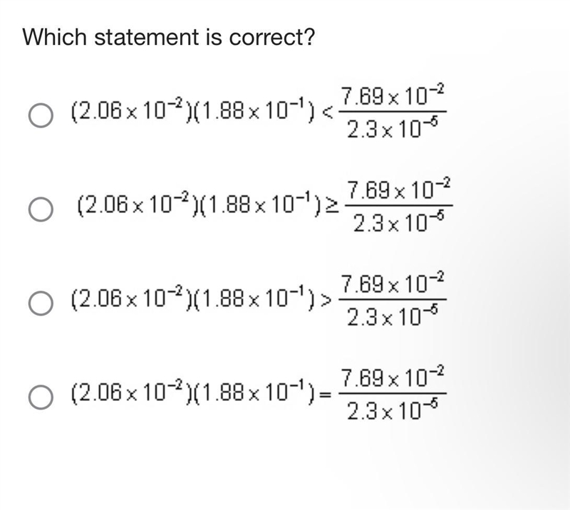 Which statement is correct?-example-1