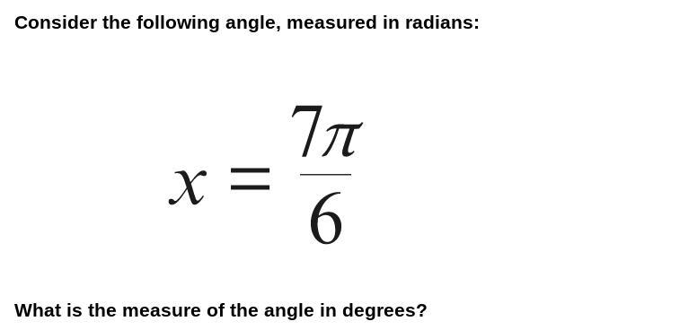 What is the measure of the angle in degrees-example-1