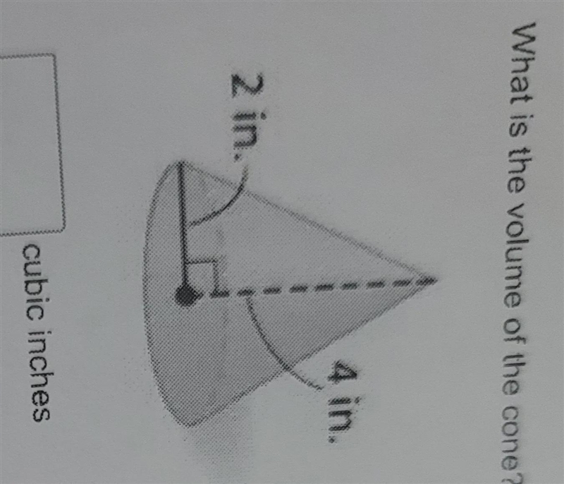 What is the volume of the cone? use 3.14 for Pi and round to the nearest hundredth-example-1