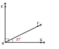 Identify the measure of angle EHF:-example-1