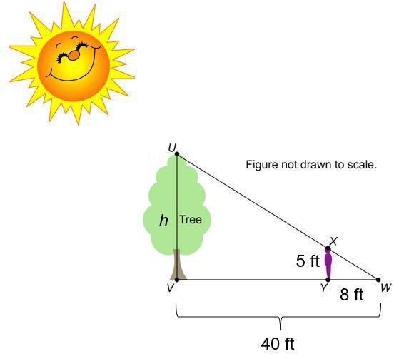 80 points help meez In the diagram, ΔUVW~ΔXYW. Use similarity criteria for triangles-example-1