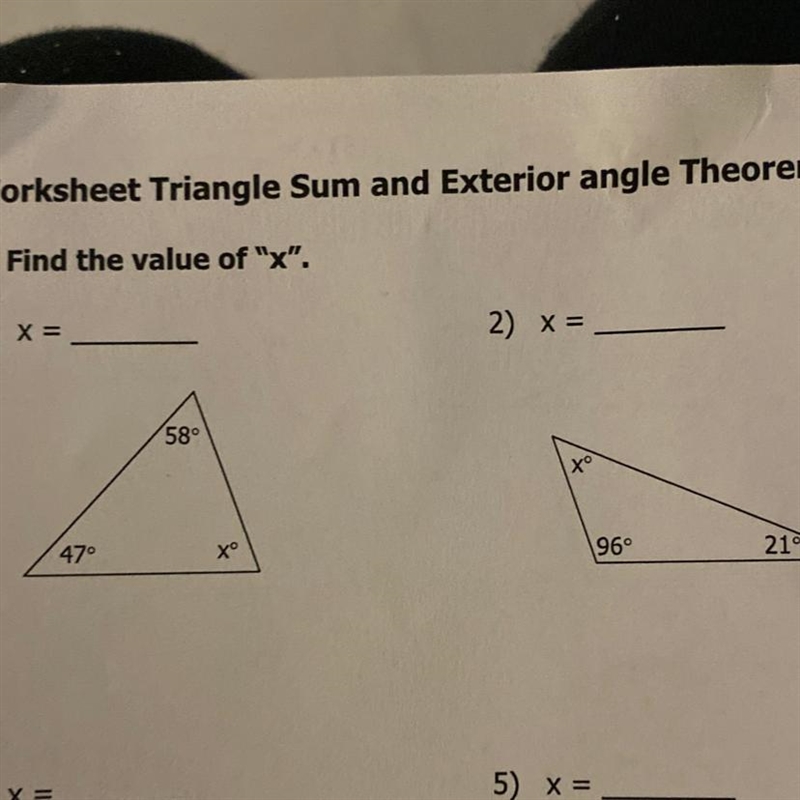 Find the value of x-example-1