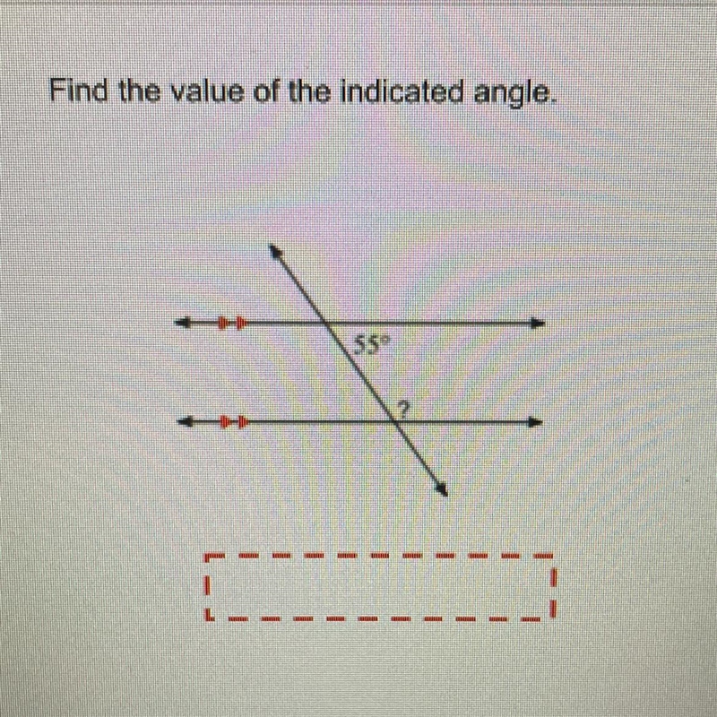 Pls help me bro -Find the value of the indicated angle.-example-1