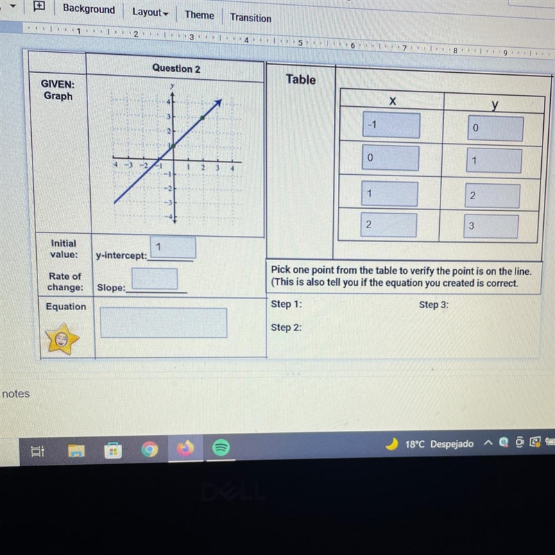 Can someone please help me. It is slope intercept form-example-1