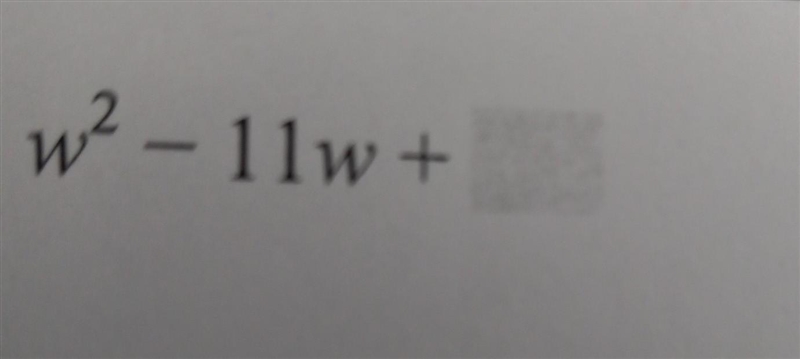 Complete the square to form a perfect trinomial. Then factor the trinomial. ​-example-1