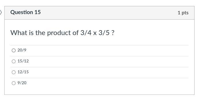 What is the product of 3/4 x 3/5-example-1