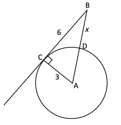 Can someone help me? 13. Determine the length of, given by x in the figure. Give your-example-1