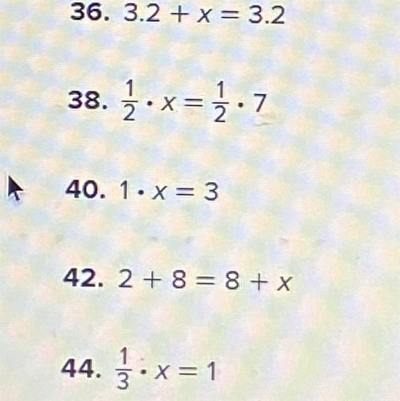 Find the value of x. Then name the property used-example-1