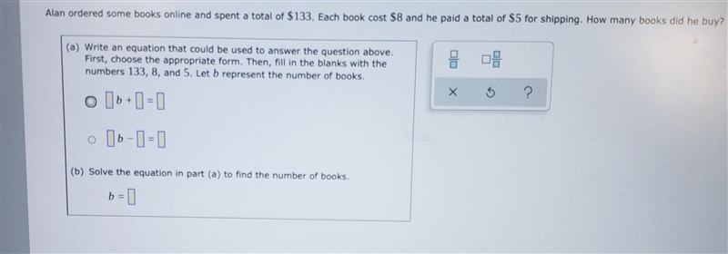 hong has been saving $6 each week. Today he spent $90 of the savings, and he now has-example-1