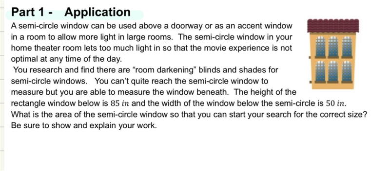 geometry module 9 DBAGeometry Module 9 DBA Be sure to show and explain all work.Part-example-1